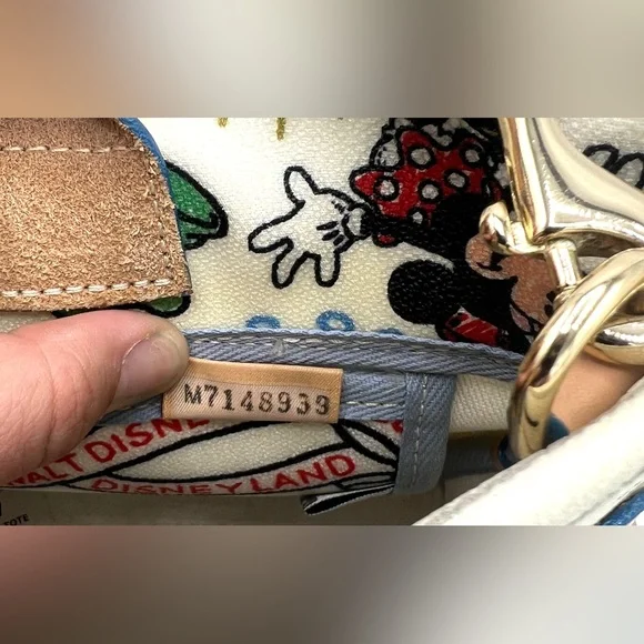 Dooney & Bourke Disney Sketch Tassel Tote - Picture 11 of 16